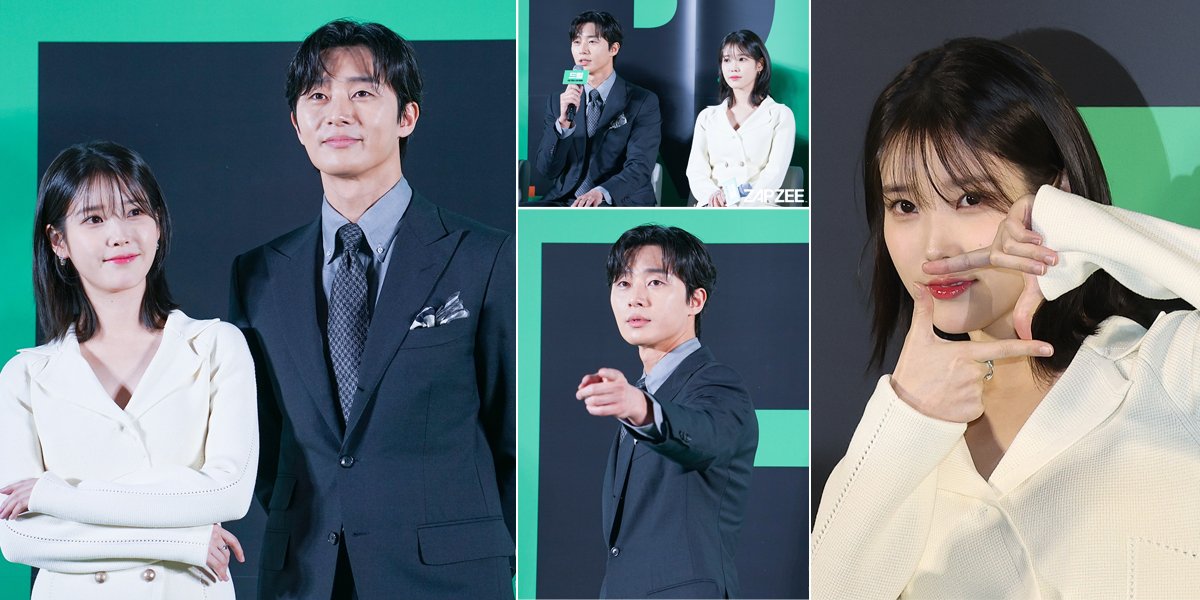 8 Pictures of Park Seo Joon and IU at the Press Conference for Their Latest Film 'DREAM', So Handsome and Beautiful!