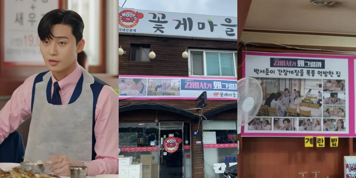 8 Photos of Park Seo Joon Suing Ganjang Gejang Restaurant from the Drama 'WHAT'S WRONG WITH SECRETARY KIM?', Demanding Billions of Won