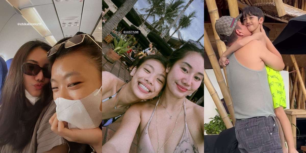 8 Portraits of Same-Sex Couple Chika Kinsky & Yumi Kwandy Vacationing in Bali, Happy Spending Time with Their Loved Ones and Future In-Laws