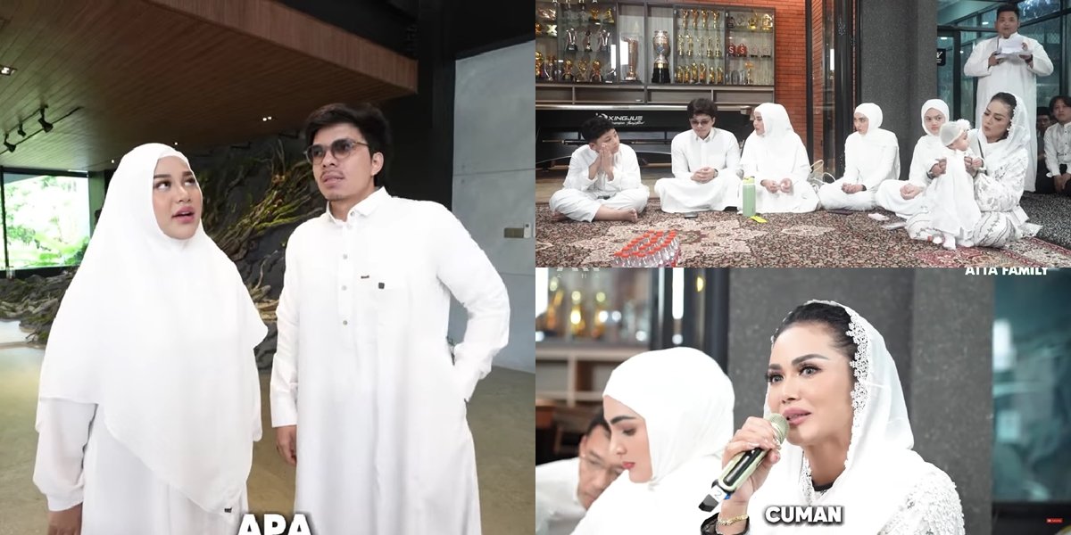 8 Portraits of Aurel Hermansyah and Atta Halilintar's Hajj Farewell, Ashanty Sheds Tears and Calmed by Kris Dayanti - First Time Going Alone Together