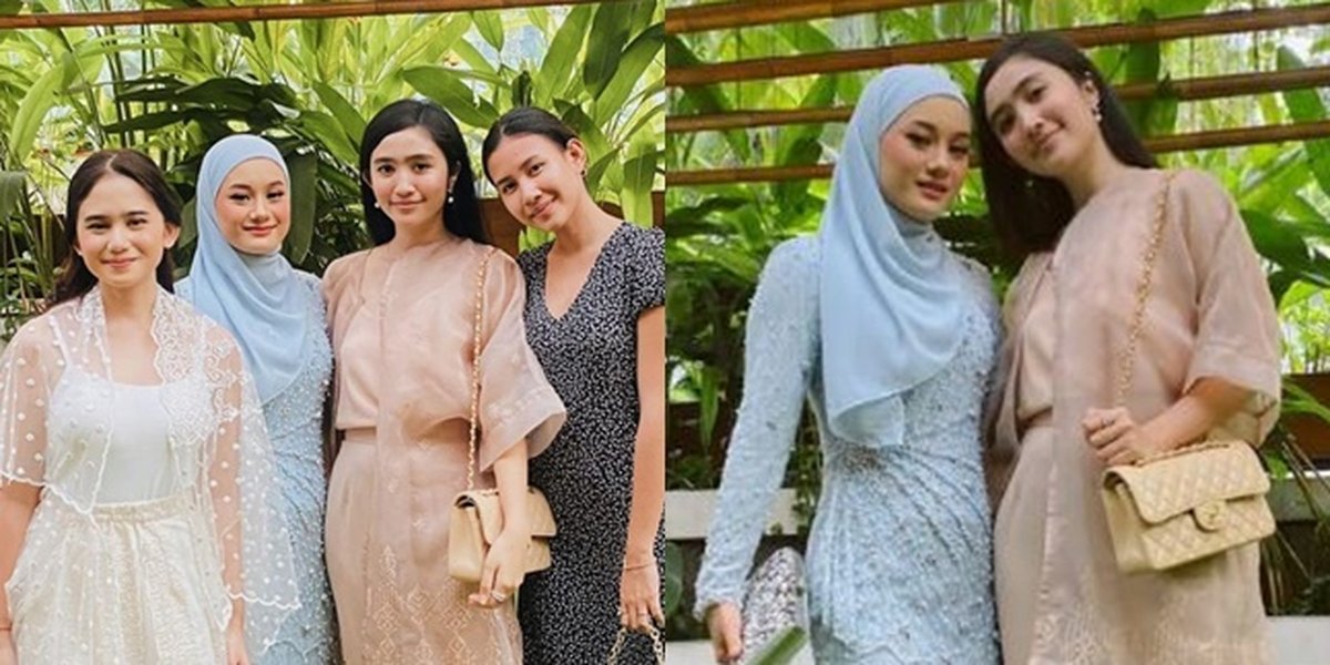 8 Portraits of Dinda Hauw's Appearance at Ashilla's Wedding, So Beautiful that Rey Mbayang Made a Typo