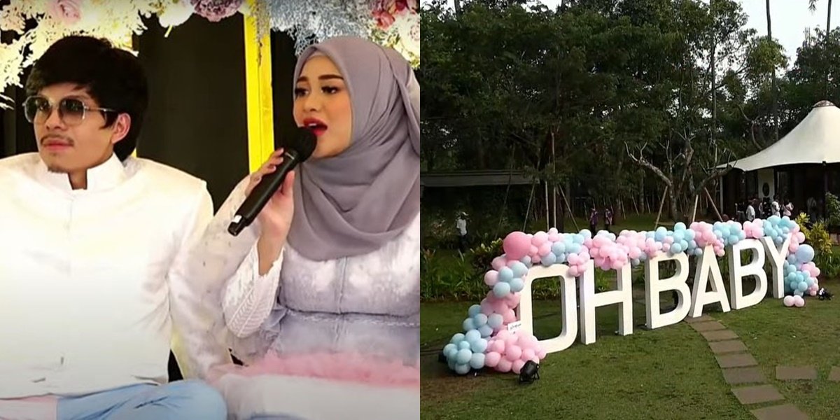 8 Photos of Aurel Hermansyah and Atta Halilintar's Gender Reveal Ceremony for Their Second Child, Extended Family Curious About Ameena's Sibling's Gender