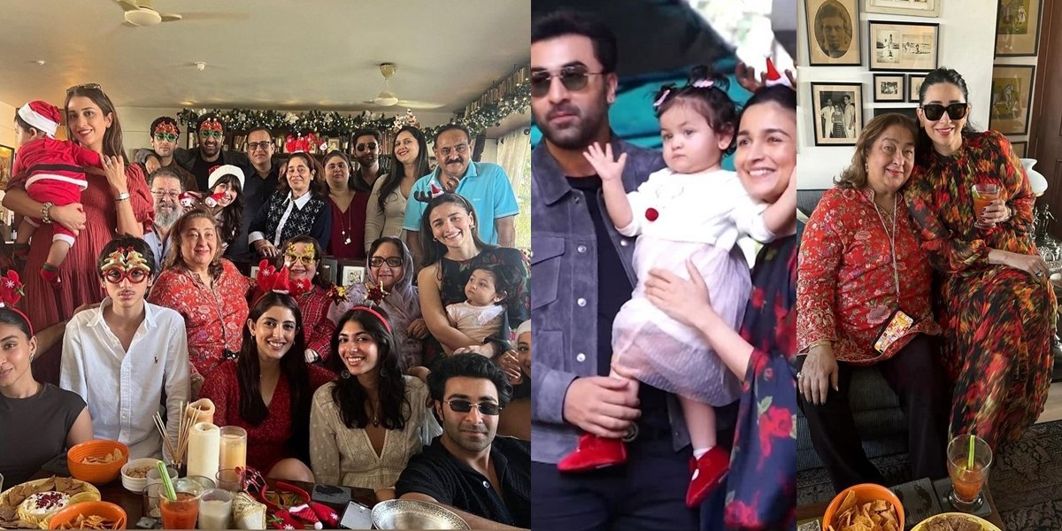8 Photos of Ranbir Kapoor's Family Christmas Celebration, First Time Revealing Raha's Face to the Public - Reported for Offending Other Religions