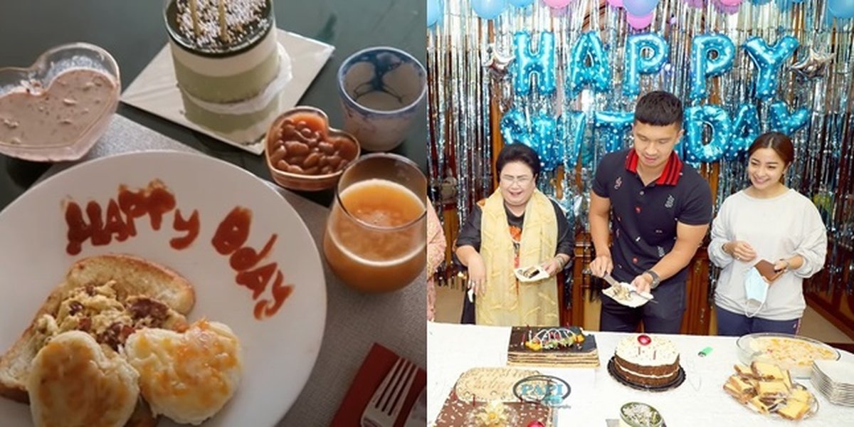 8 Portraits of Indra Priawan's Birthday Celebration, Nikita Willy Prepares Breakfast Surprise - Throws a Festive Party at Home