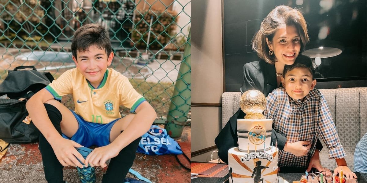 8 Portraits of Quenzy's 10th Birthday Celebration, Carissa Putri's Handsome Son Flooded with Praise