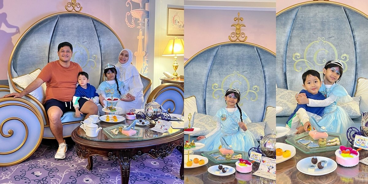 8 Portraits of Qiandra's 6th Birthday Celebration, Ryana Dea-Puadin Redi's Daughter Becomes a Beautiful Disney Princess in Hongkong