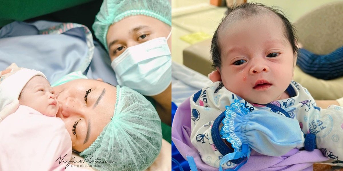 8 First Portraits of Baby Razeta, Ayu Ting Ting's Newborn Niece, Beautiful and Adorable