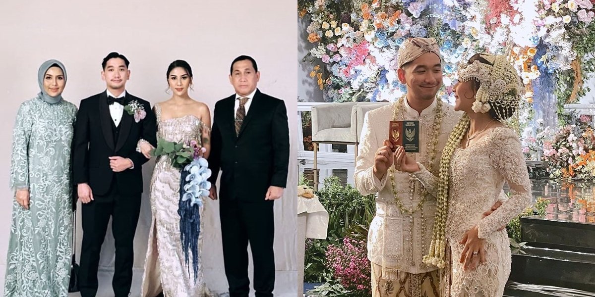 8 portraits of Adinda Thomas and Raka Akmal's Wedding, The Dowry is in the Form of 100 Grams of Precious Metal and Cash Rp8,104,523
