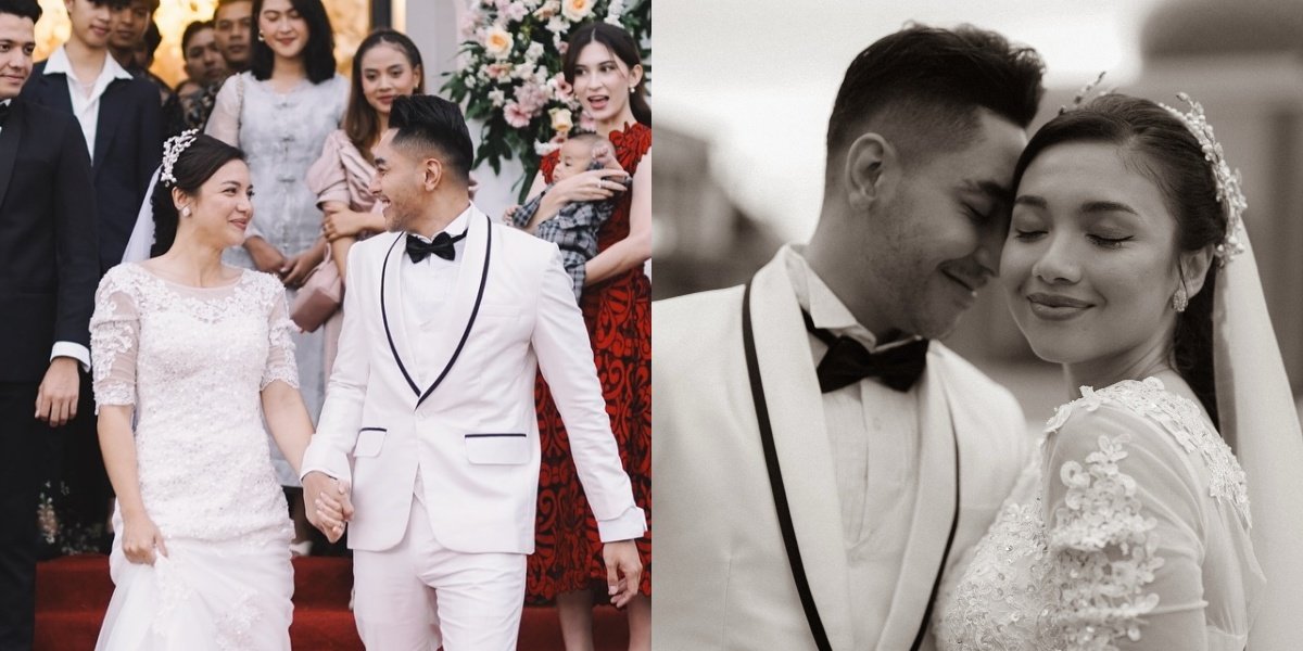 8 Photos of 'Wedding' Krisjiana Baharudin & Angela Gilsha, Siti Badriah's Comment Becomes the Spotlight