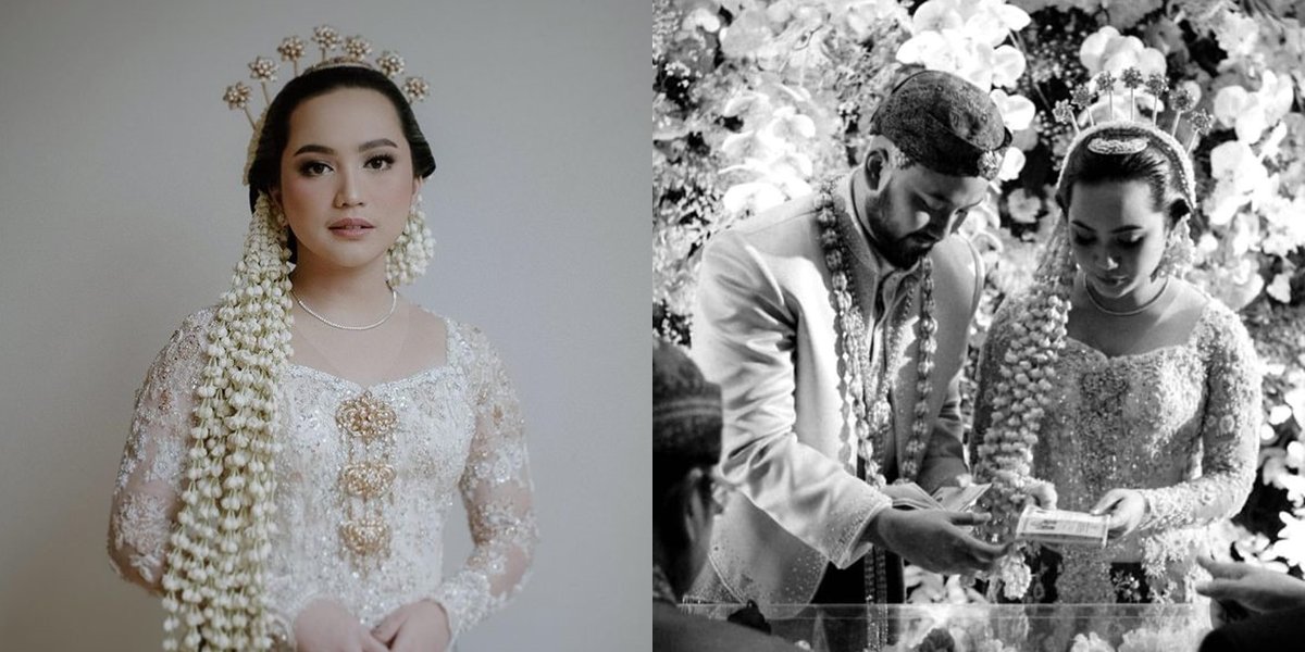 8 Photos of Rachel Amanda and Narawastu Indrapadna's Wedding, the Dowry is 50 Grams of Precious Metal - Attended by Enzy Storia and Vidi Aldiano