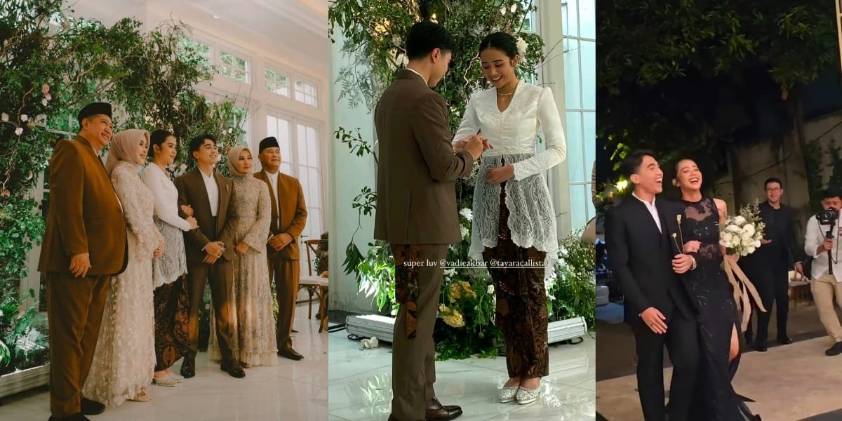 8 Portraits of Vadie Akbar's Intimate Wedding, Vidi Aldiano's Younger Brother