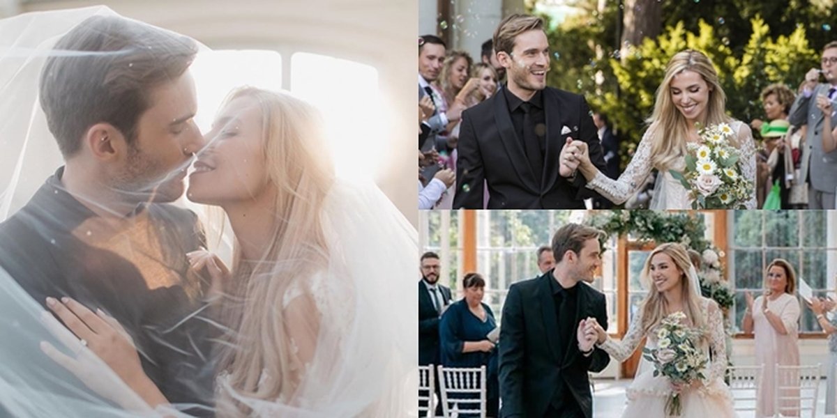 8 Portraits of YouTuber Pewdiepie's Wedding as if in a Fairy Tale, Super Romantic