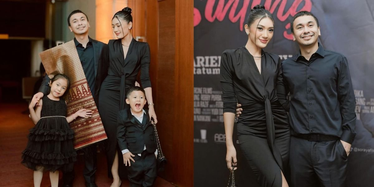 8 First Photos of Raditya Dika's Children Supporting Their Father's Film