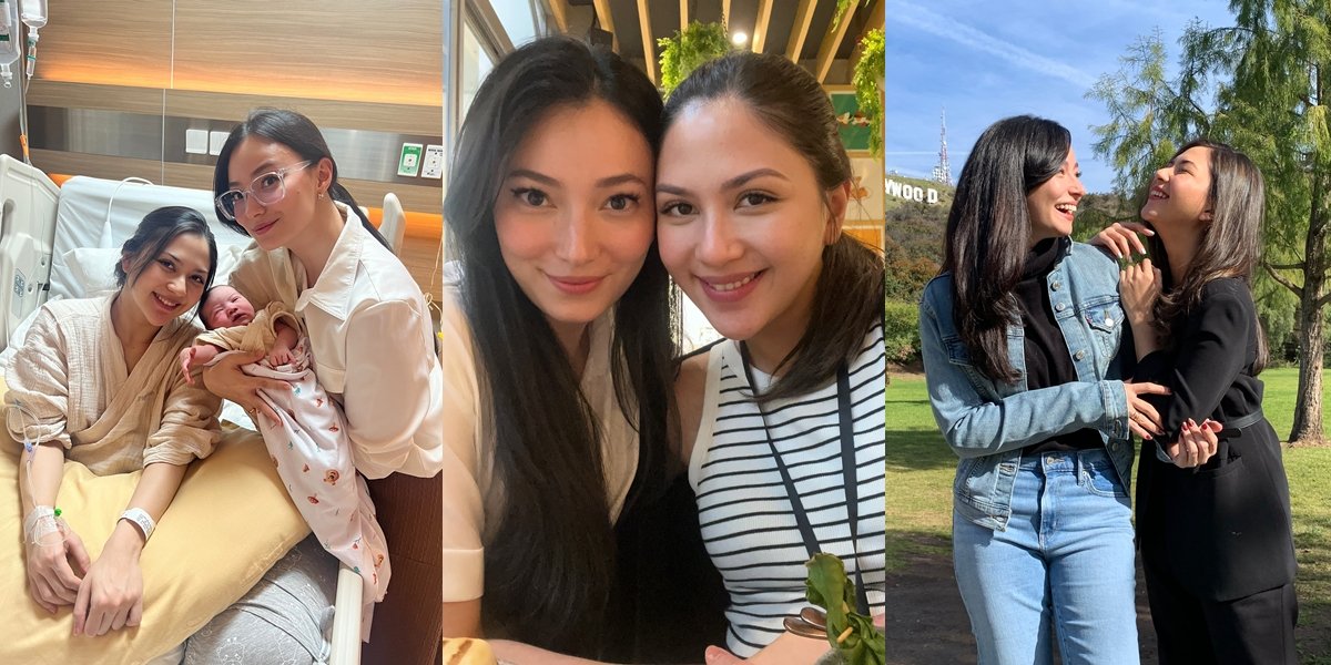 8 Portraits of the Friendship between Asmirandah & Jessica Mila, All Beautiful like Sisters - Their Aura is Positive Vibes