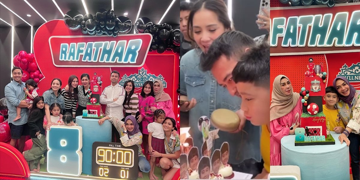 8 Portraits of Rafathar's 8th Birthday Celebration Party, Special Family Dinner - Festive Decorations