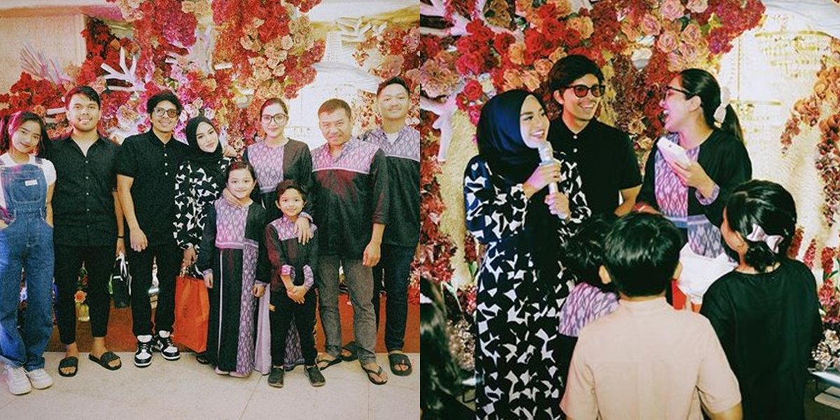 8 Photos of Ashanty's Luxurious Birthday Party Held at Cinere Palace, Full of Flower Decorations and Tent Installation - Aurel and Atta Give a Gift Worth Rp260 Million