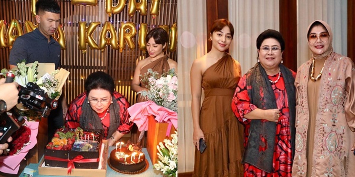 8 Portraits of Indra Priawan's Mother's Birthday Party in Bali, Natural Beauty of Nikita Willy Becomes the Highlight
