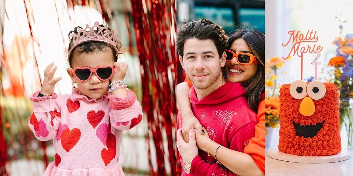8 Portraits of Malti Marie's 2nd Birthday Party, Priyanka Chopra and Nick Jonas' Daughter, Fun Themed Elmo