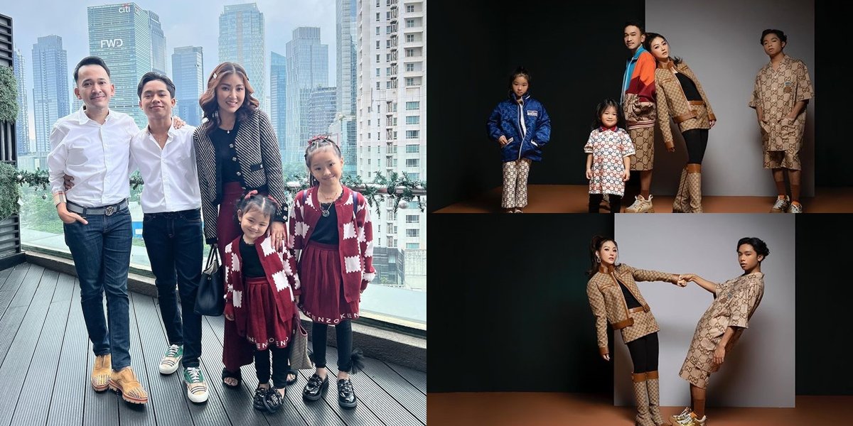 8 Latest Photoshoot Portraits of Ruben Onsu and Family, Stylish and Luxurious - Netizens Focus on Thania's Sweet Smile