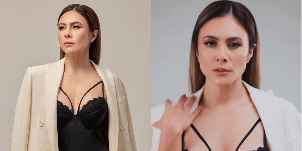 8 Portraits of Wulan Guritno's Photoshoot in Revealing Lingerie Sleepwear, Her Beauty is Mesmerizing