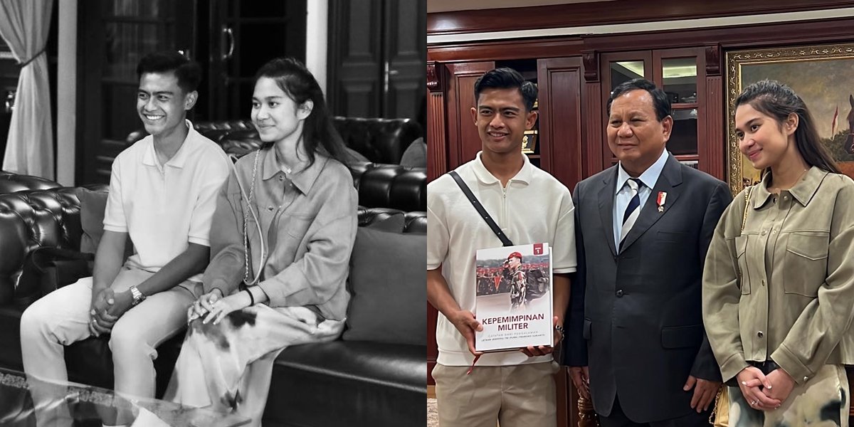 8 Photos of Pratama Arhan and Azizah Salsha Getting Closer When Visiting Prabowo Subianto, Their Obsession Uploaded by the Minister of Defense