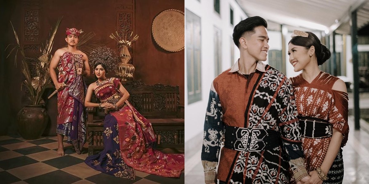 8 Latest Pre-wedding Portraits of Kaesang Pangarep and Erina Gudono, Wearing NTT Woven Fabric - Also Appearing in Balinese Traditional Attire
