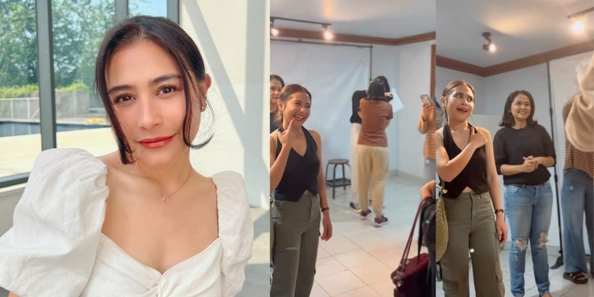 8 Photos of Prilly Latuconsina Visiting Her Deaf Friends, Making Netizens Amazed Because She Can Sign Language