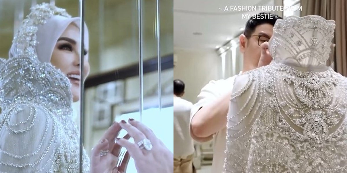 8 Portraits of the Process of Creating Syahrini's Exclusive Dress at the 2025 Cannes Film Festival, Hand-Sewn and with Deep Meaning