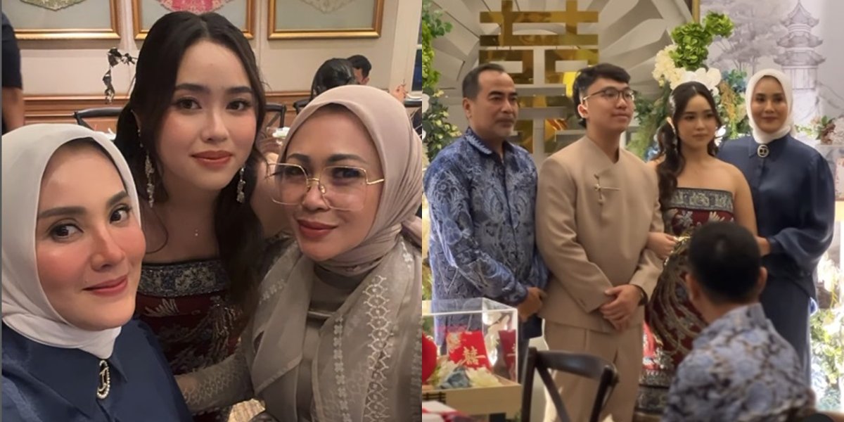 8 Portraits of the Engagement Ceremony of Elma Theana's Daughter Held with Chinese Customs, the Future Son-in-Law is Already a Convert 