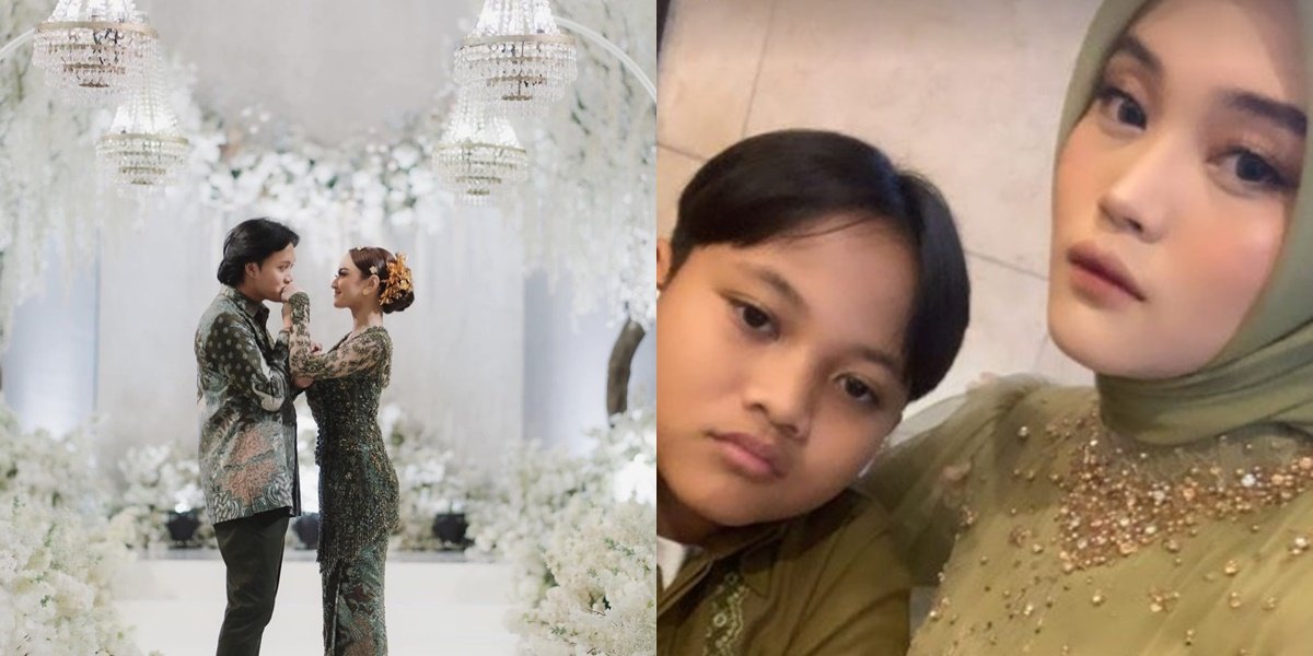 8 Portraits of Putri Delina at Rizky Febian and Mahalini's Engagement, Looking Beautiful in Kebaya - Happy to See Her Brother Getting Married