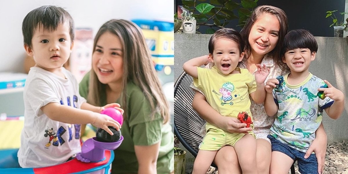 8 Pictures of Putri Titian with Her Children Who Resemble Siblings Rather Than Mother and Child, Netizens: Their Faces Look Like They're Still in Middle School