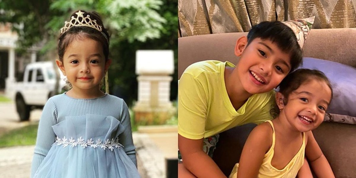 8 Portraits of Queen Eijaz Putri Fairuz and Sonny Septian, Arab-looking and Beautiful Like Their Mother