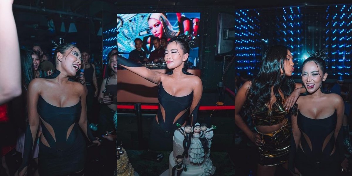 8 Photos of Rachel Vennya's 27th Birthday Party, Expensive OOTD Makes Netizens Amazed - Hot Mom Wears Bodysuit Showing Underboob