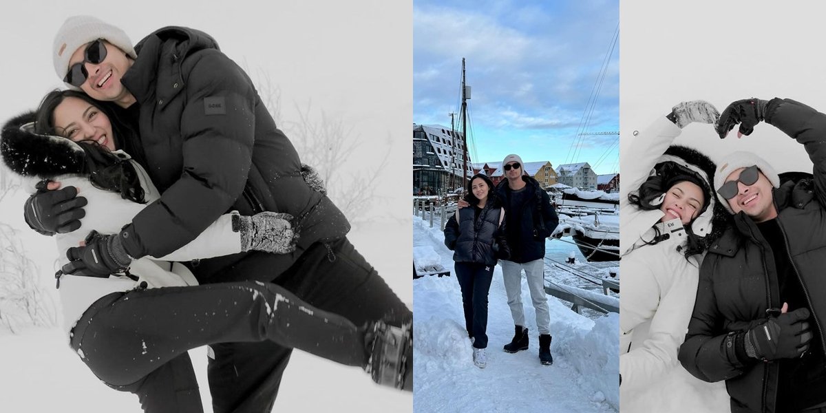 8 Photos of Rachel Vennya's Vacation to Norway Hunting Aurora, Intimate with Salim Nauderer - Like a Honeymoon