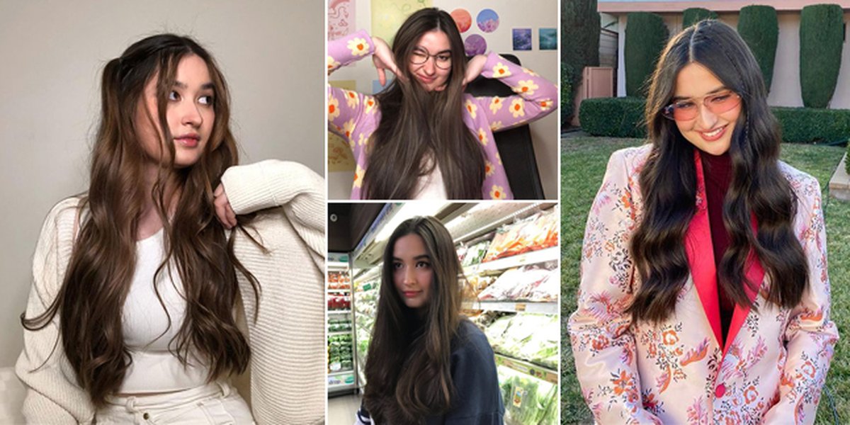 8 Portraits of Stephanie Poetri's Long Hair that are Hair Goals, Making Many Girls Envious