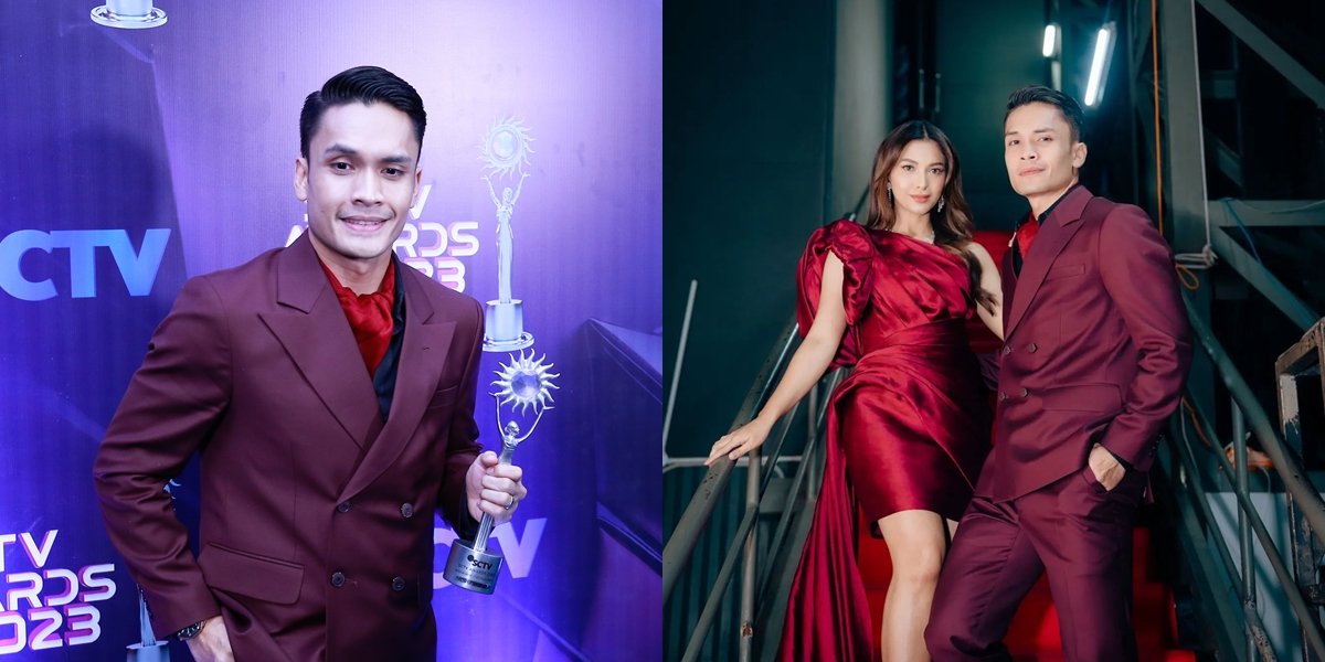 8 Photos of Randy Pangalila, Star of the Soap Opera 'TAKDIR CINTA YANG KUPILIH' Receiving Awards at SCTV Awards 2023, Becoming the Most Popular Lead Actor