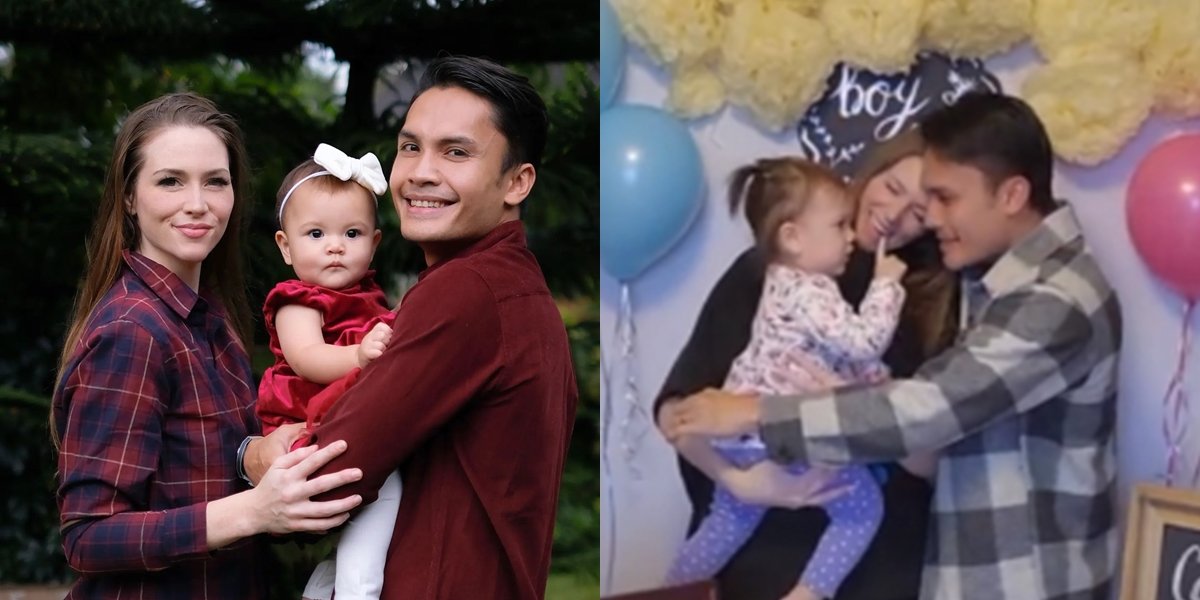 8 Photos of Randy Pangalila, Star of SCTV Soap Opera 'TAKDIR CINTA YANG KUPILIH' During the Gender Reveal Moment of His Second Child, Soon to Have a Baby Boy