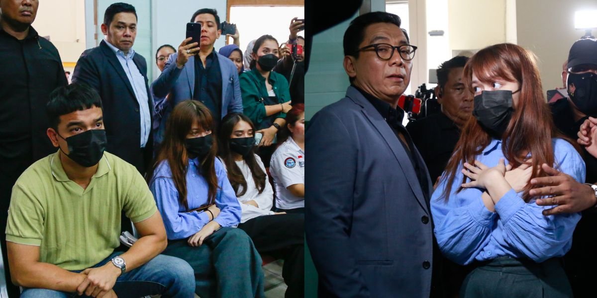 8 Photos of Rebecca Klopper Attending the Trial of the Distributor of Explicit Video, Accompanied by Fadly Faisal