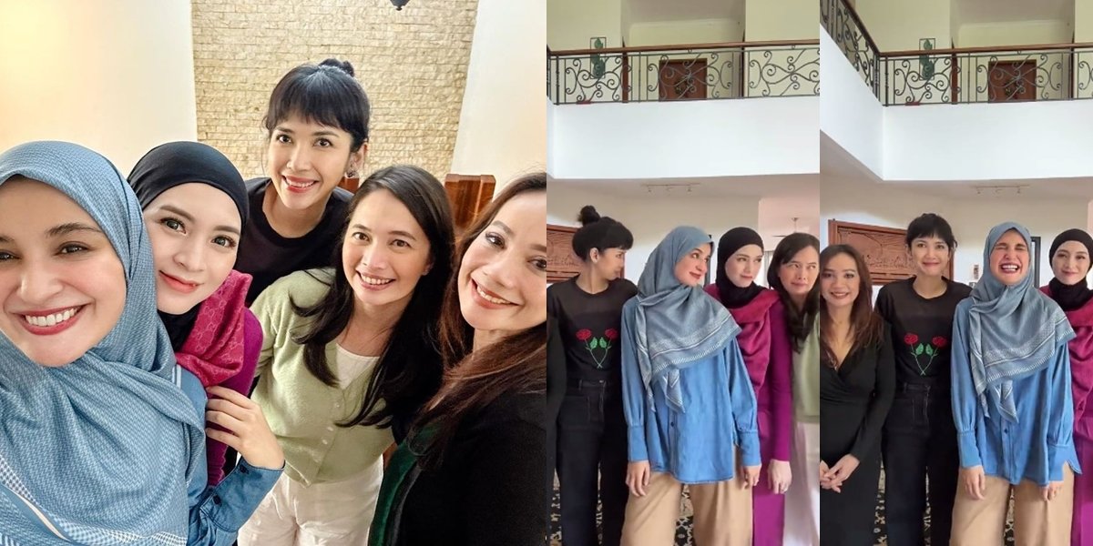 8 Photos of CINTA FITRI Cast Reunion After 12 Years Apart, Full of Laughter and Nostalgia - Makes You Miss It