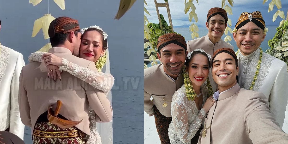 8 Photos of Reza Rahadian Kissing and Hugging BCL After the Wedding Ceremony, Netizens Question Tiko Aryawardhana's Feelings