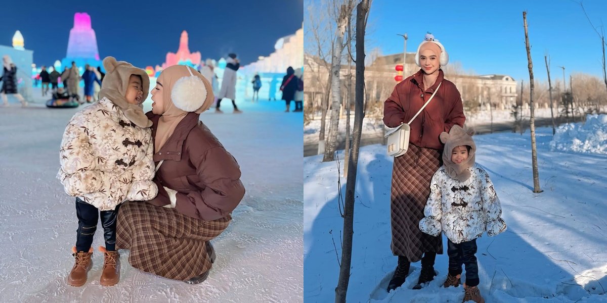 8 Photos of Ria Ricis Taking Moana on Vacation to Enjoy the Snow in Harbin, Says the Mother Who Successfully Creates Happiness is Herself