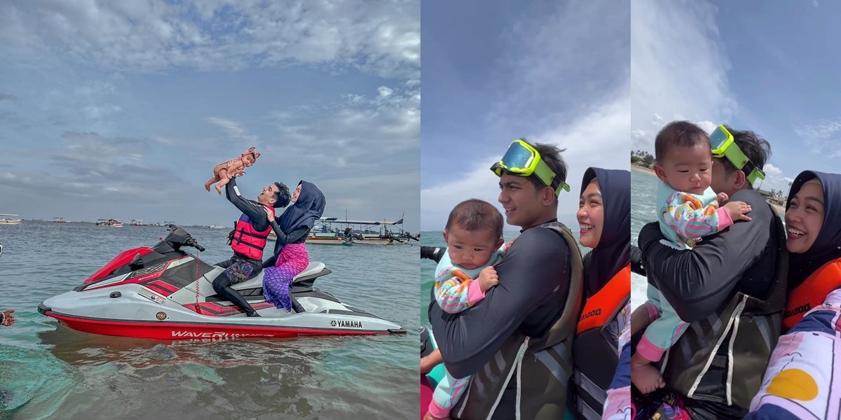 Potret Ria Ricis Ajak Moana Main Jetski Di Laut Dihujat Netizen