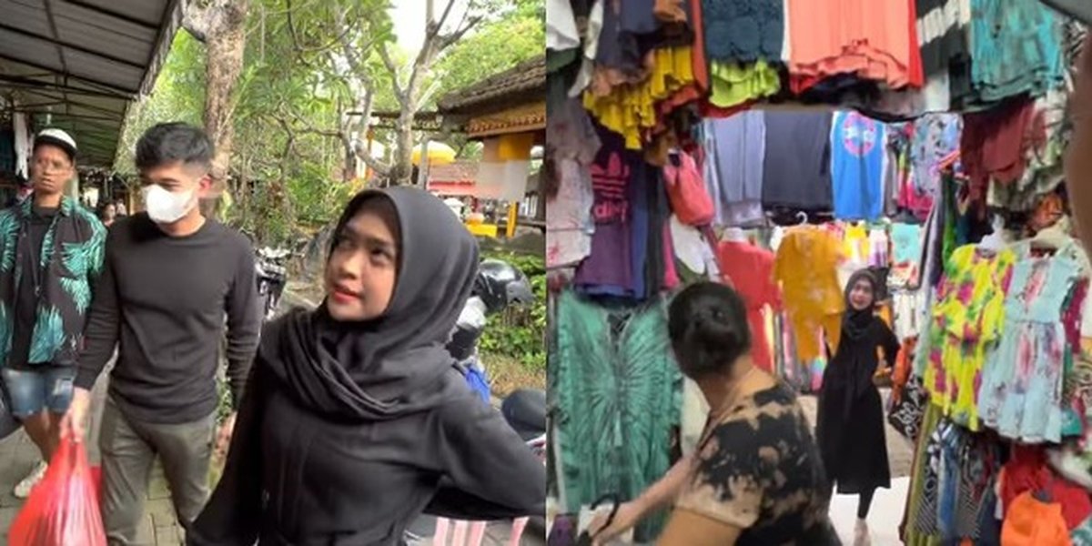 8 Portraits of Ria Ricis Buying What is Called 'Official Uniform' Together with Teuku Ryan, Already Want to Buy Children's Clothes