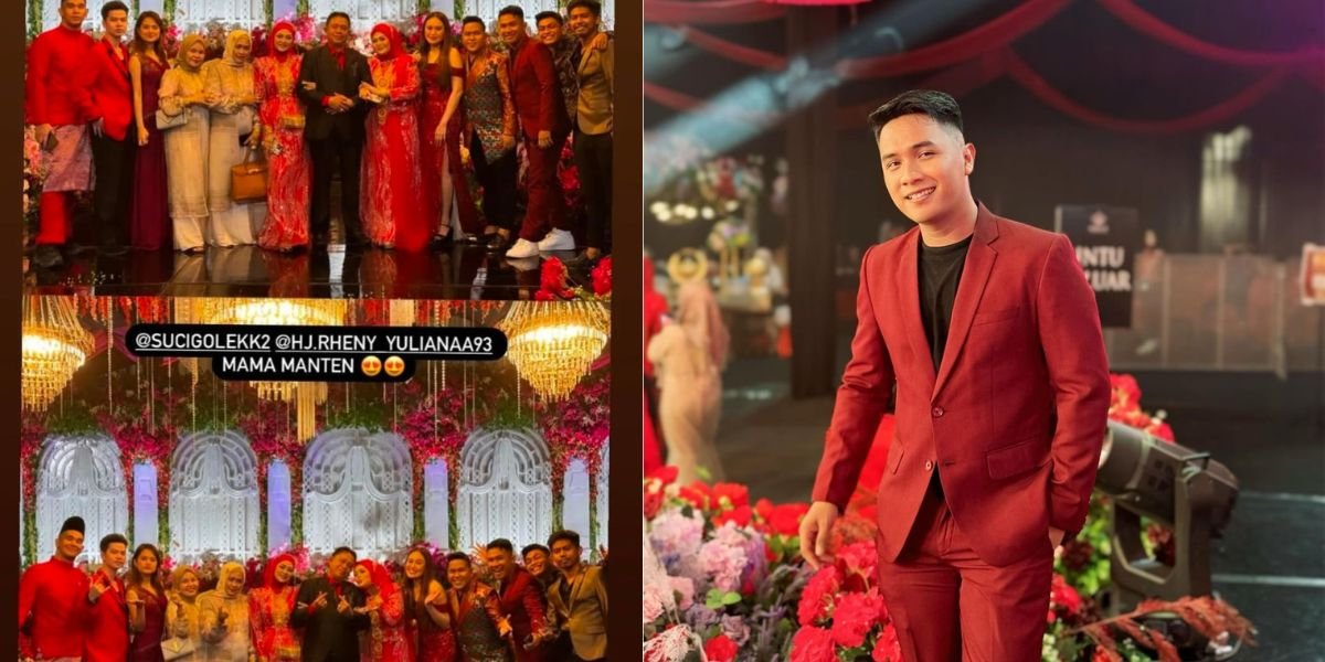 8 Portraits of Ridwan LIDA Looking Handsome Attending the Wedding of Putri Isnari's Sister-in-law - Sweet Smile Makes Netizens Swoon!
