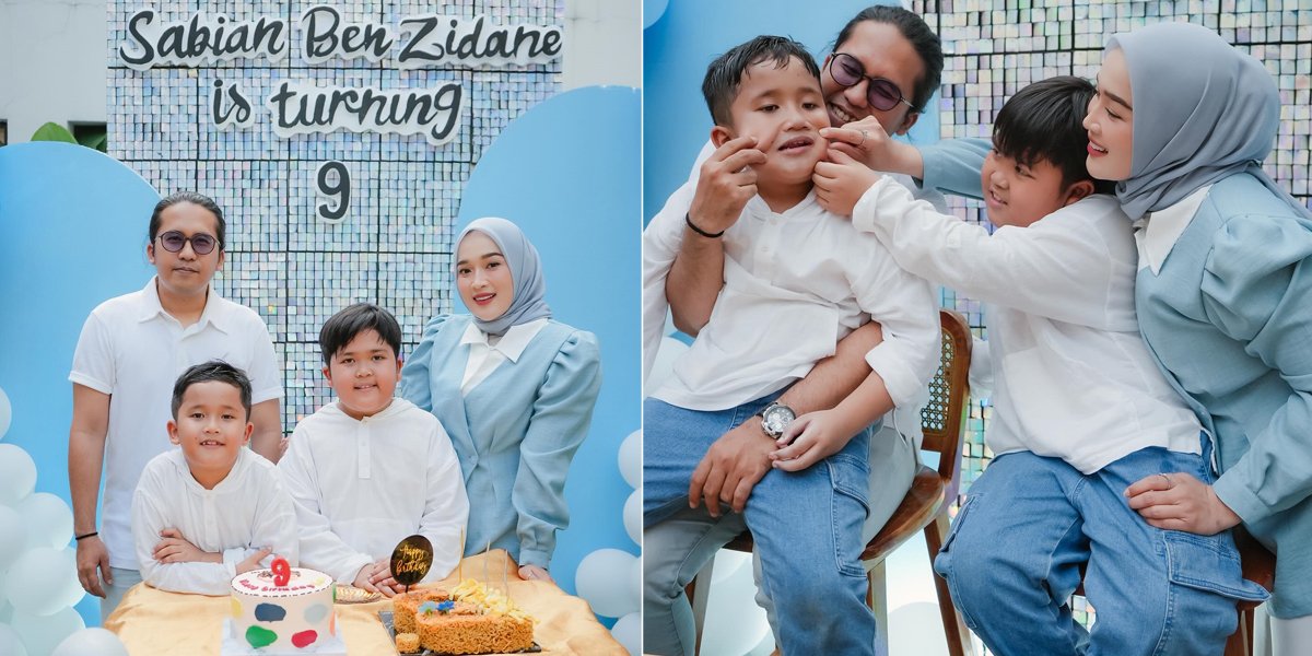 8 Portraits of Ririe Fairus and Ayus Sabyan Reunited to Celebrate Their Child's Birthday