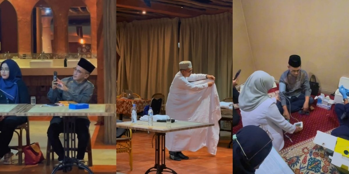 8 Photos of Ruben Onsu's Hajj Training, Preparation for Pilgrimage to the Holy Land for the First Time