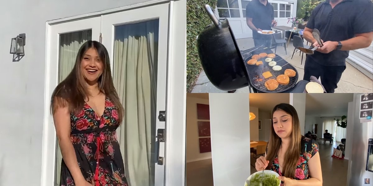 8 Pictures of the Azhari Family's Luxury House in Los Angeles, a Gathering Place for Rahma and Sarah Azhari - with a Spacious Area for BBQ