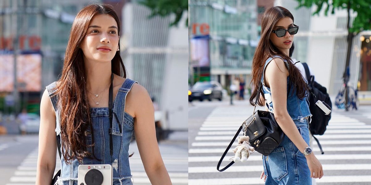 8 Portraits of Sabrina Chairunnisa in Korea Again, Looking Like a Teenager Successfully Capturing Attention