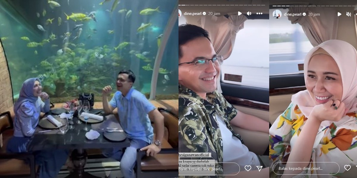 8 Romantic Photos of Sahrul Gunawan and Dine Mutiara Honeymooning in Bali, Like a Young Couple in Love