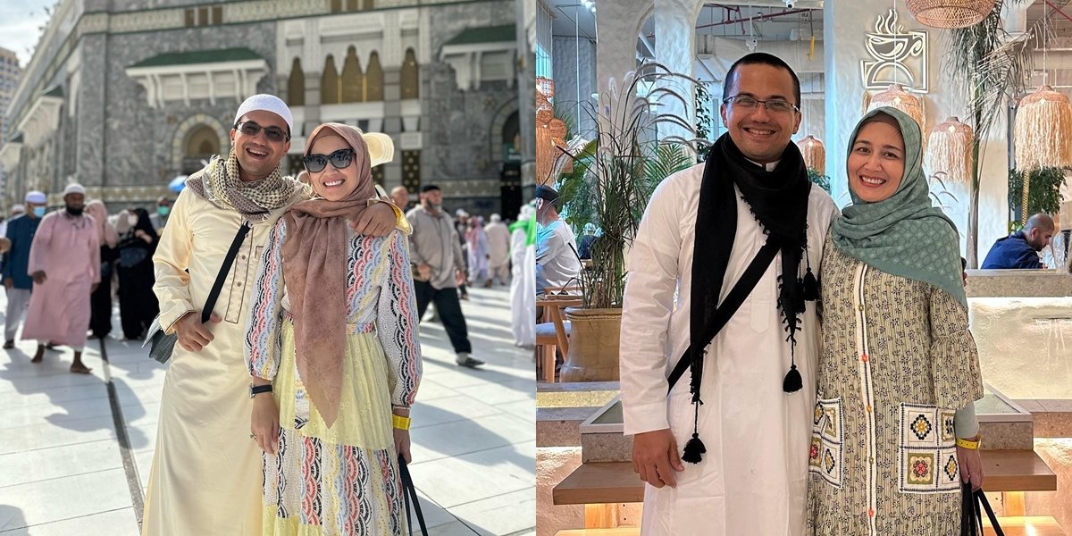 8 Portraits of Sahrul Gunawan's Hajj with His Wife, Thanks to the Prayers from His Mother
